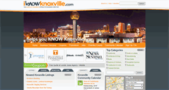 Desktop Screenshot of iknowknoxville.com